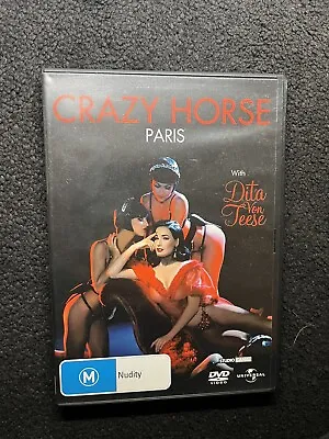 Dita Von Teese At The Crazy Horse (DVD 2009) Paris Refion 2 & 4 & 5 Rare • £16.50