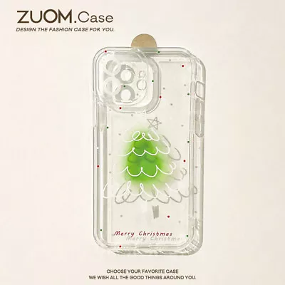 Christmas Tree Phone Case Drop-Proof Soft Cover For Iphone15/14/13/12Promax • $19.79