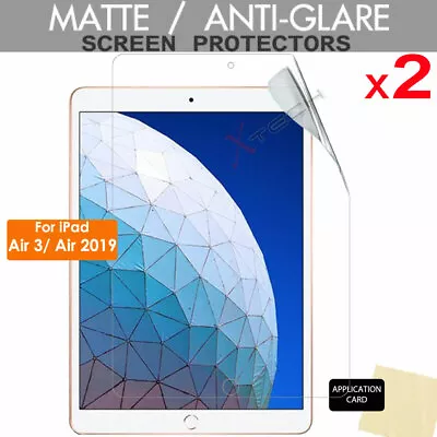 2x MATTE Anti Glare Screen Protectors For Apple IPad Air 3 IPad Air 2019 10.5  • £2.95