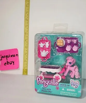 My Little Pony PONYVILLE Tea With Pinkie Pie 2006 • $25