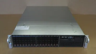 Supermicro CSE-213 16x 2.5  HDD Bay 2U Rack Server Chassis ONLY NO MOTHERBOARD • £204