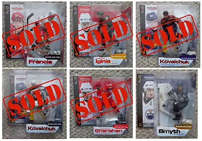 McFarlane NHL Series 4 - Francis Iginla Kovalchuk Shanahan Smyth • $7.27