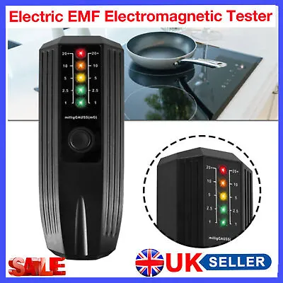 Electric EMF Electromagnetic Tester Meter Radiation Detector Dosimeter Counter • £8.99