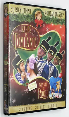 SHIRLEY TEMPLE HOLIDAY CLASSICS Babes In Toyland WINNIE THE POOH DVD Christmas • $7