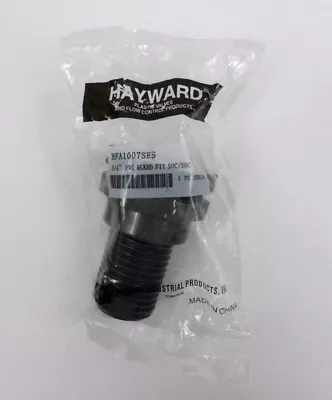 Hayward BFA1007SES PVC Bulkhead Tank Fittings 3/4  Black - 1 Unit NOS* • $18.99