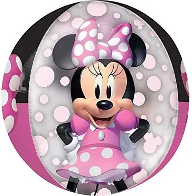 Anagram Minnie Mouse Forever Clear Orbz Balloon • $10.99