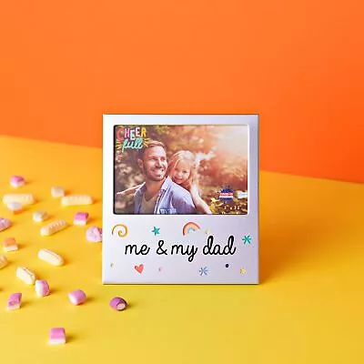 Aluminium Photo Frame 5  X 3.5  - Me And My Dad • £11