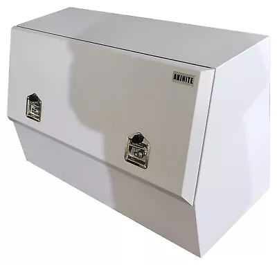 White Steel 1210MM One Tonner Toolbox Heavy Duty Tool Box For Utes Trailers & Se • $599