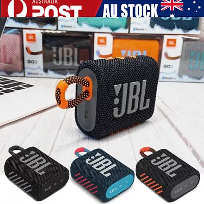 JBL Go3 Speaker Wireless Bluetooth Mini Speakers Portable Waterproof Durable AU • $44.99