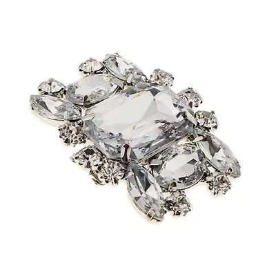 £5.33 • Buy Rhinestone Crystal Shoe Buckle Shoe Clip For Bridal Wedding Shoe Decoration