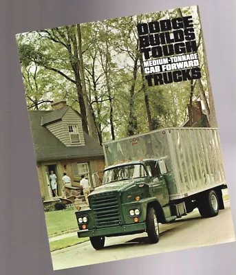 1966 Dodge Medium CAB FORWARD Truck Brochure W/Spec:C-500600700C500C600C700 • $16.99