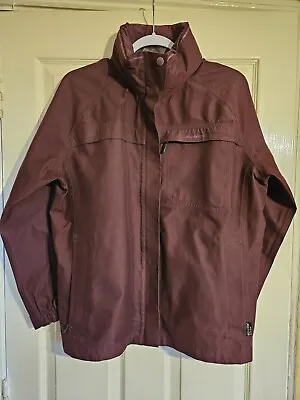 Craghoppers Ladies GORE-TEX Waterproof Jacket Coat - Burgandy Size UK  16 • £35