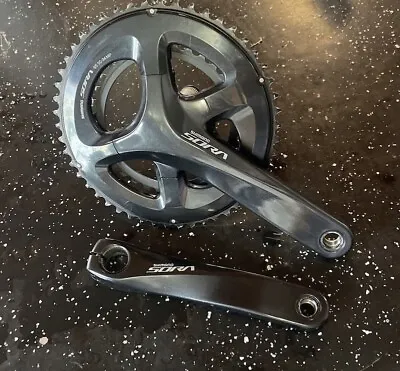 Shimano Sora FC-R3000 Crankset - 175mm 50/34t 110 Asymmetric BCD Hollow • $69.99