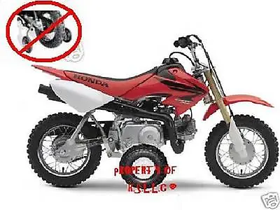 Honda Crf Or Xr Or Z 50 Motorcycle Training Wheels . Crf50 Xr50 Z50 Z50a!! • $45