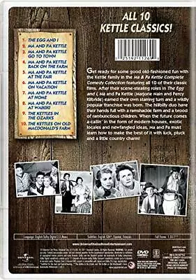 Ma And Pa Kettle Full Complete Comedy Collection DVD Box Set English Language  • $17.57