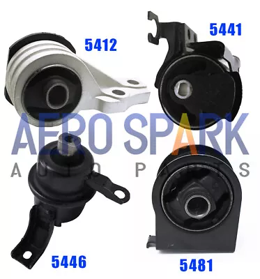 $79.99 • Buy 2005-2012 Ford Escape/ Mazda Tribute 2.3/2.5/3.0L Motor & Trans. Mount Set 4PCS.