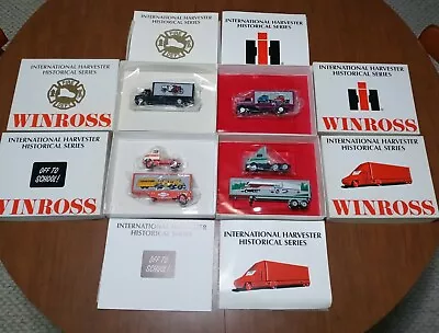 4x Winross International Historical Series Tractor Trailer Semi Trucks Fire Dept • $49.99