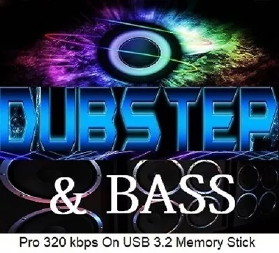 Dubstep & Bass Vol 2 Back Catalogue 9000 High Quality DJ Friendly MP3’s (On USB) • £49.99