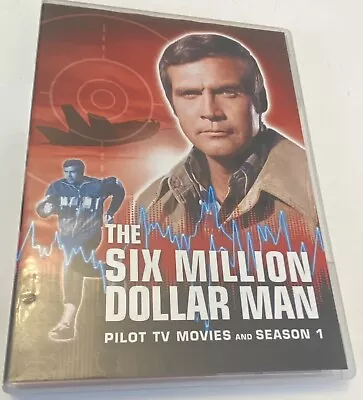 The Six Million Dollar Man: Pilot TV Movies And Season 1 (DVD 1974) Gently Used • $9.88