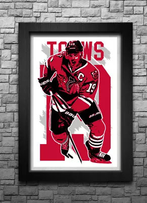 JONATHAN TOEWS Art Print/poster CHICAGO BLACKHAWKS FREE S&H! JERSEY D8 • $11.99