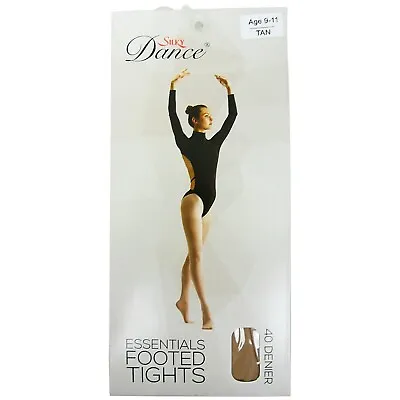 £3.79 • Buy Silky Dance Essentials Girls Childrens 40D Ballet Footed Tights AGE 3/5 TO 11/13
