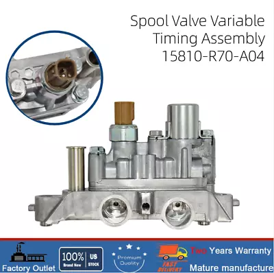 Cylinder Head Spool Valve Vvt Vtec 15810-r70-a04 For Honda Odyssey Pilot V6 3.5l • $67.89