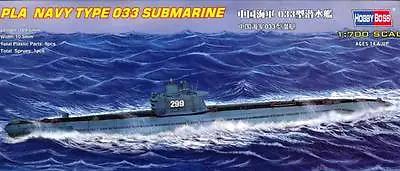 Hobbyboss U Boat U-Boat Pla Navy Type 033 Submarine 1:700 New Model Kit • £8.23