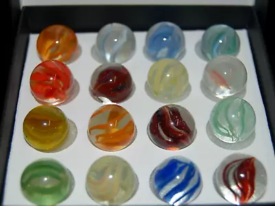 Collector Box Vitro Agate  Caged Catseye Marbles Keepers Box DT- 9 • $19.95