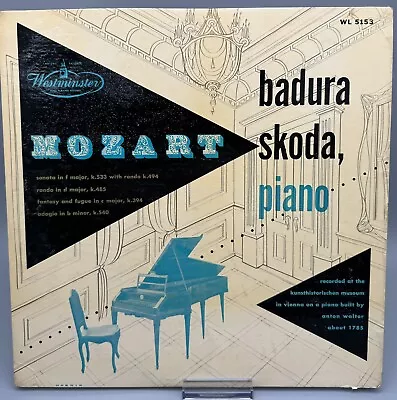 Mozart Badura Skoda Piano Sonora In F Major Vintage Classical Vinyl LP Excellent • $12.99