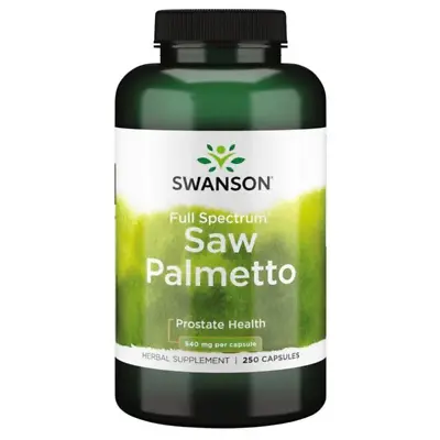 $40.53 • Buy Swanson Saw Palmetto 540mg 1 X 250 Caps - Prostate Support & Urinary Tract Flow