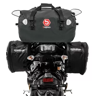 Saddlebag Set For Yamaha YBR 125 / Custom CX80 Tail Bag • £146.71