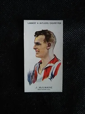 LAMBERT AND BUTLER FOOTBALLERS - #24 - J. McIIwaine - Southampton  • £4.99