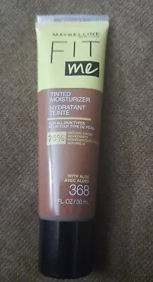 Maybelline Fit Me Tinted Moisturizer Natural Coverage Face Makeup 368 - 1 Fl Oz • $5.95