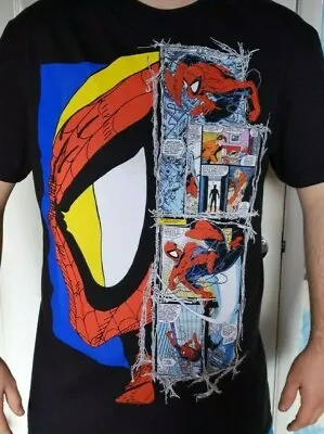 £8.99 • Buy Spiderman Marvel Comic Book T-Shirt Brand New Official Product UK Free P&P