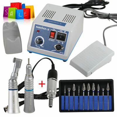N8 45K RPM Dental Lab Marathon Style Electric Micromotor Polishing Handpiece USA N8 45K RPM Dental Lab Marathon Style Electric Micromotor Polishing Handpiece USA