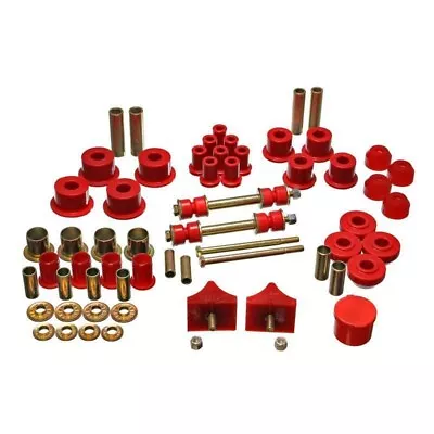 Energy Hyper Flex RED Master Bushings Kit 66-76 Mopar A-Body Challenger Charger • $196