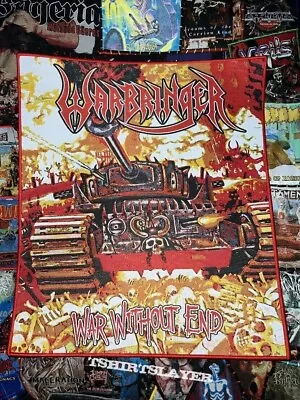 Pull The Plug Warbringer Total War Backpatch Thrash Metal Patch Sodom Slayer • $62.23