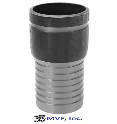 Hose Barb For 4  ID Hose X 4  Grooved Steel King Combination KC Nipple SF400SG • $32.98