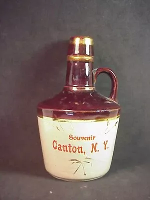 Canton New York Souvenir Minijug - Miniature Whiskey Jug • $20