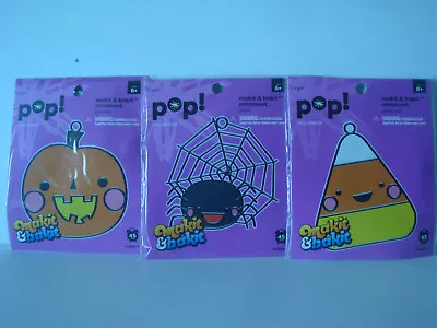 Makit&bakit Large Halloween Suncatcher Kits Spider/candy Corn/pumpkin Your Choic • $12.99