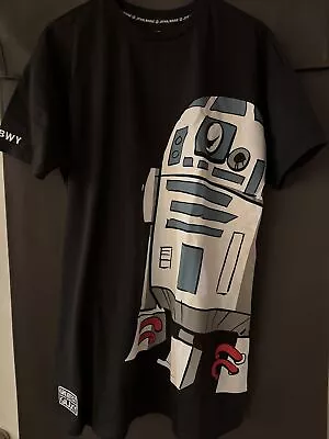 Disney Star Wars Greatest In The Galaxy R2-D2 T-shirt Dress Black Size S • $100