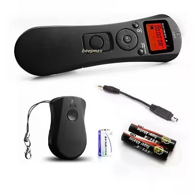 Wireless Remote Timer Intervalometer For Nikon D90 D3300 D3100 D760 D7200 610 • £24.49