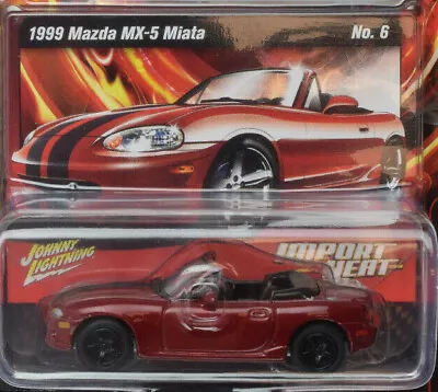 Johnny Lightning Street Freaks Import Heat 1999 Mazda MX-5 Miata 2020 1:64 Car • $6.99