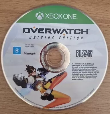 Overwatch Origins Edition (Xbox One 2016) Blizzard - Like New • $10