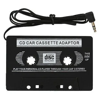 £1.90 • Buy CAR AUDIO TAPE CASSETTE ADAPTER IPHONE IPOD MP3 CD RADIO NANO 3.5mm JACK AUX