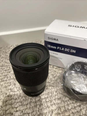 $223.50 • Buy Sigma DC 16mm F/1.4 DN Lens For Sony