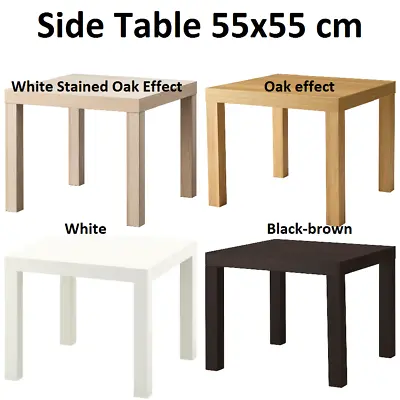 Side Table End Display 55 Cm Square Small Coffee Table Bedroom Office IKEA Lack • £25.81