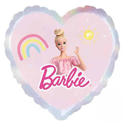 BARBIE HELIUM FOIL BALLOON PARTY HAPPY BIRTHDAY - Var Designs • £3.29