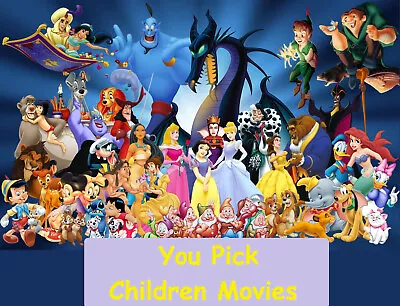 DVD Children Movie Disney Collection You Pick - Cheap Shipping Options Available • $3.50