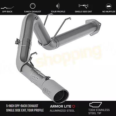 MBRP S62930AL 5  DPF-Back Exhaust For 17-23 Ford F250/F350 6.7L Power Stroke V8 • $394.99